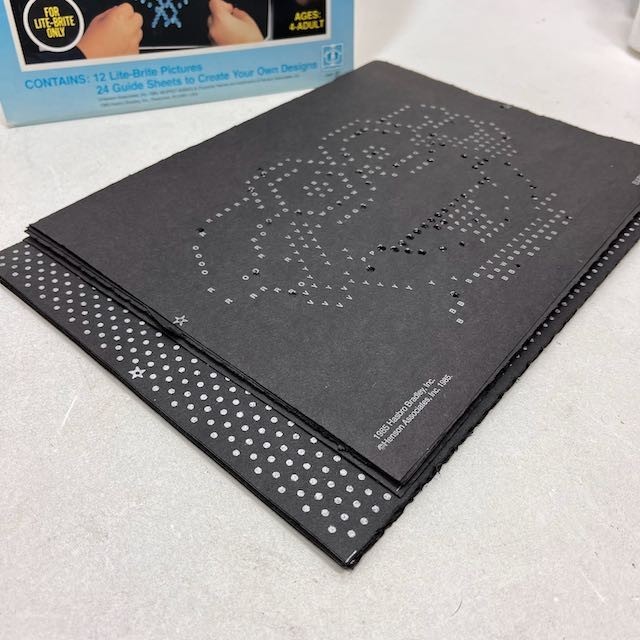 VTG 1985 HENSON’S MUPPET BABIES LITE BRITE PICTURE REFILL PACK