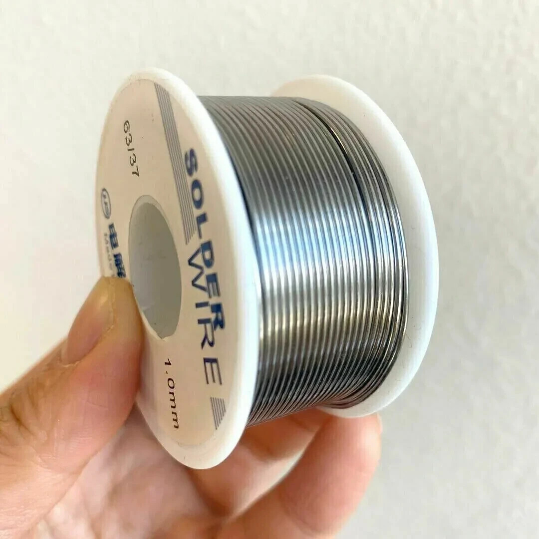 63-37 Tin Rosin Core Solder Wire Electrical Soldering Sn60 Flux .03"/1.0mm 50G