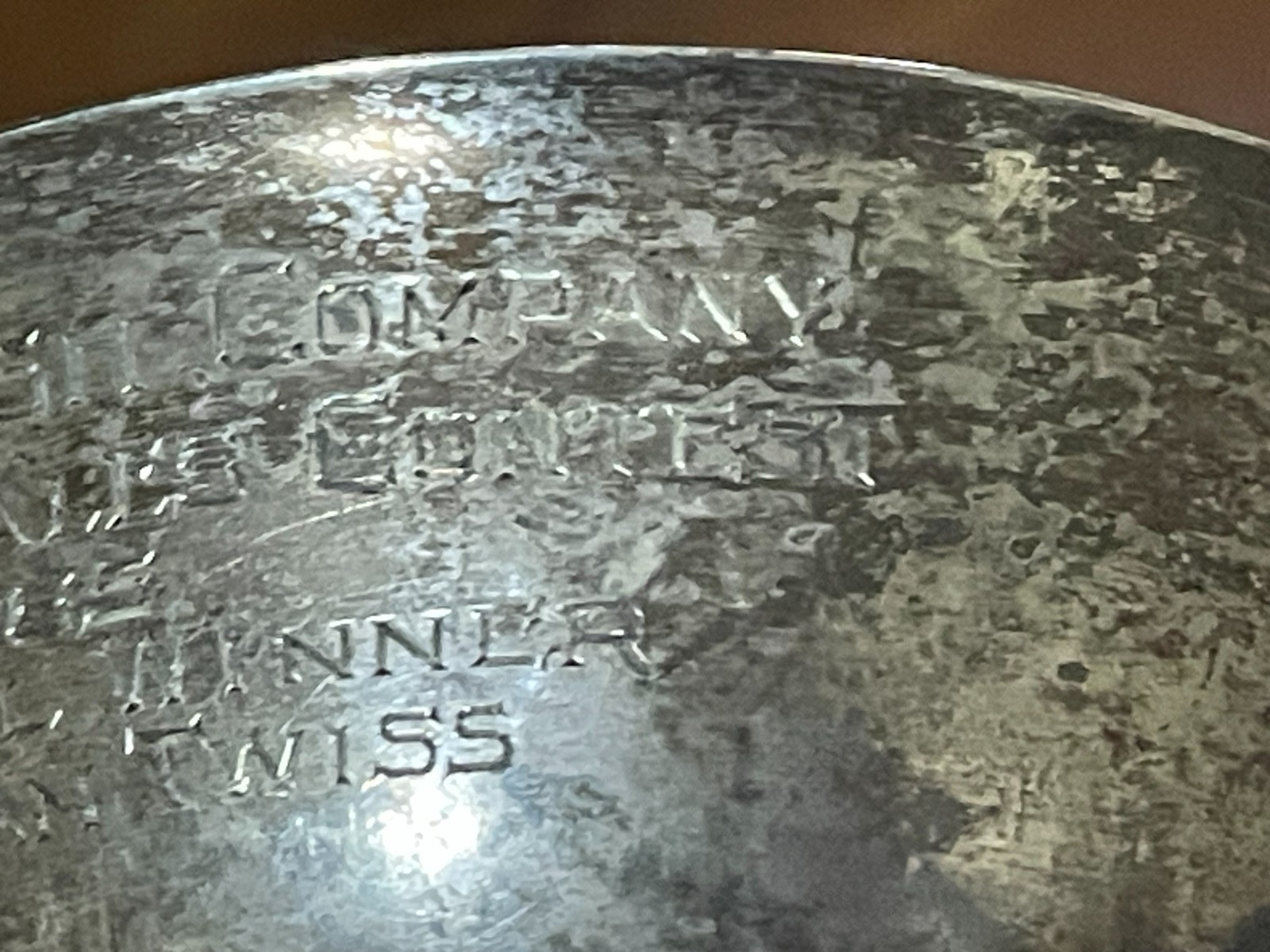 Vintage Gorham Sterling 41656Paul Revere Bowl Award 150g