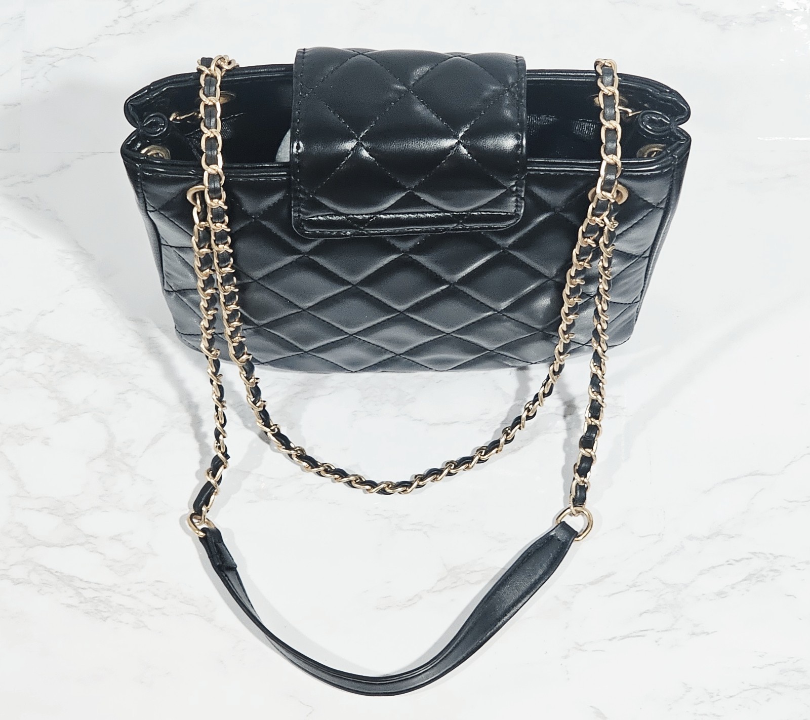 Chanel Makeup Black Quilted CC Bag - VIP Gift