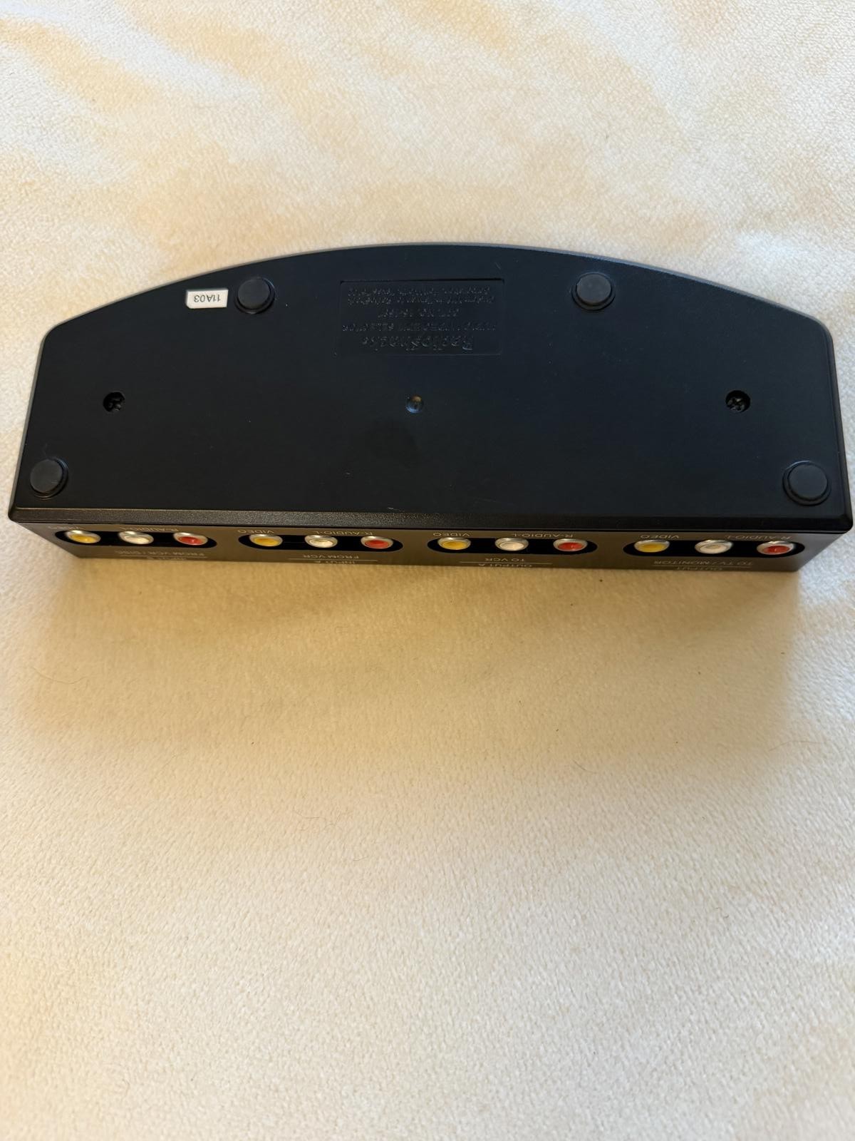 Radio Shack A/V Switch Selector 15-1587