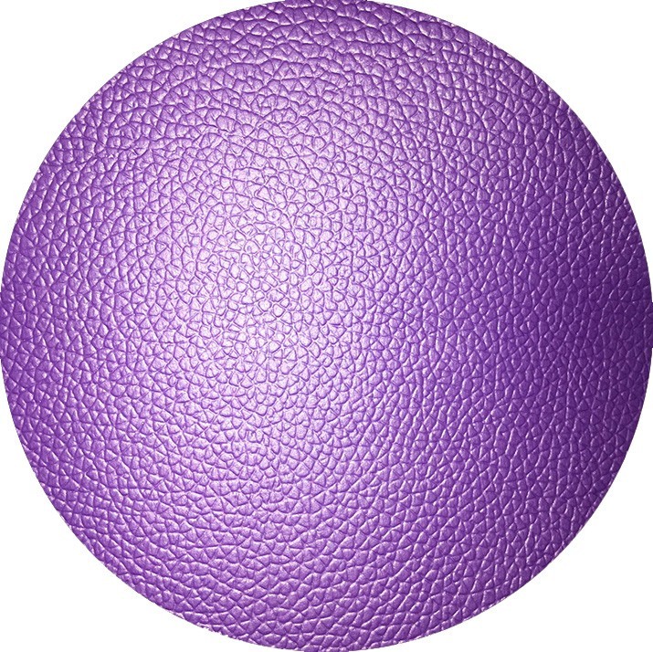 Small Contour Tanning Bed Pillow - Soft Vinyl Headrest with Neck Support- Purple