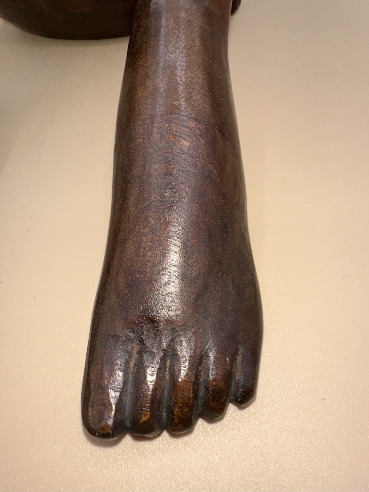 RARE!! VTG AFRICAN MAKONDE MAASAI HAND-CARVED EBONY WOOD SEATED WOMAN SCULPTURE