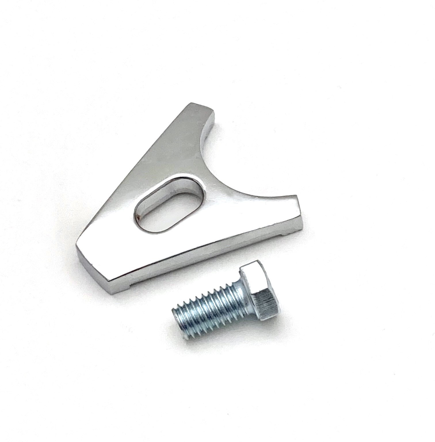 SB BB Chevy  Distributor Clamp Hold Down SBC BBC Small Big Block Clamp HEI Chrom