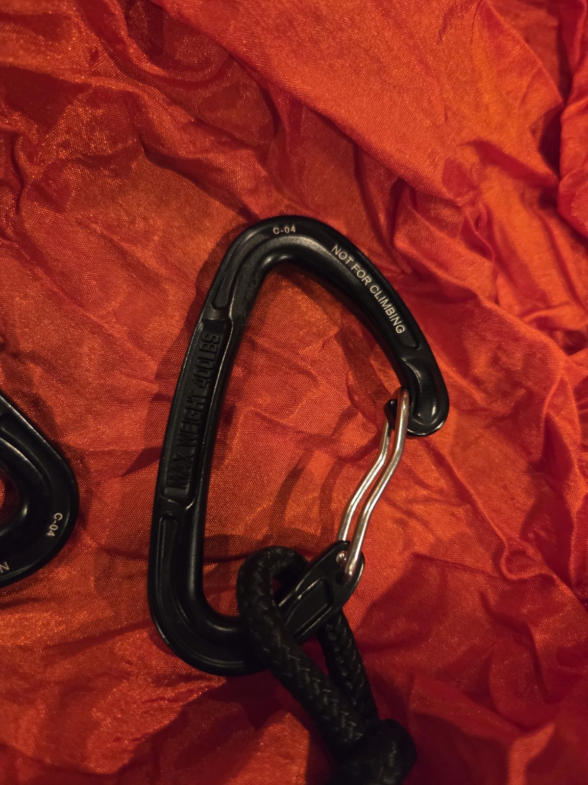 Eno Double Nest Hammock With Atlas Strap Suspension System Red/yellow