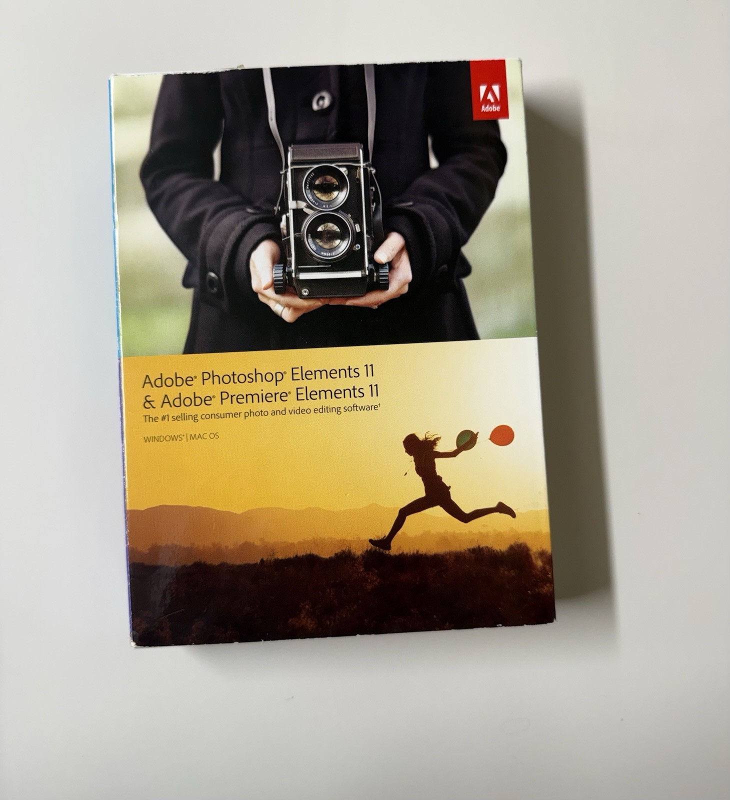 Adobe Photoshop and Premiere Elements 11 for PC & Mac With KEY (new, open Box)