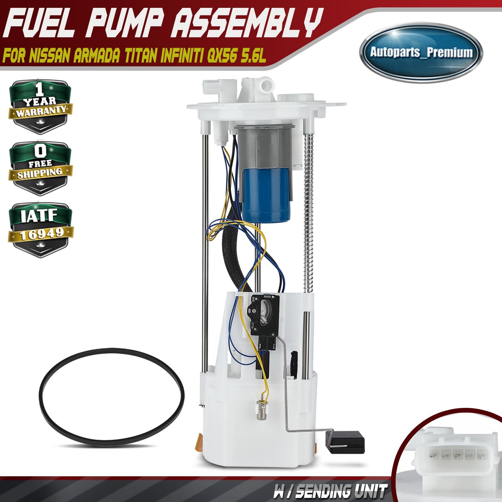 Fuel Pump Module Assembly for Infiniti QX56 2004-2006 Nissan Armada Titan 5.6L