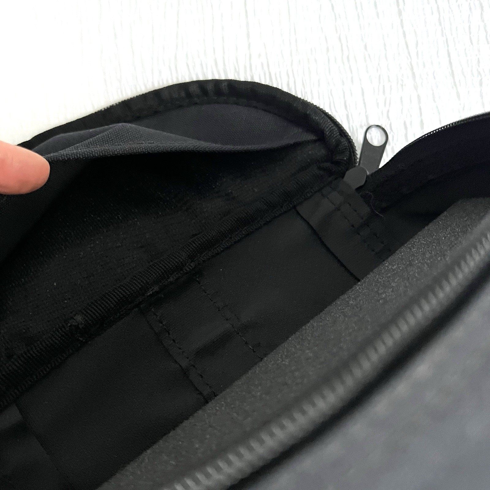 NYX Golf Black Sunglasses Case - CASE Only With Foam Padding And Sleeve And Clip