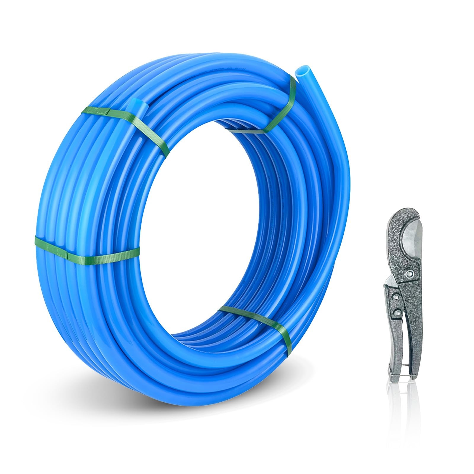 PEX-B Pipe, 300 Ft Pex B Tubing Blue for Hot/Cold Water Plumbing Application