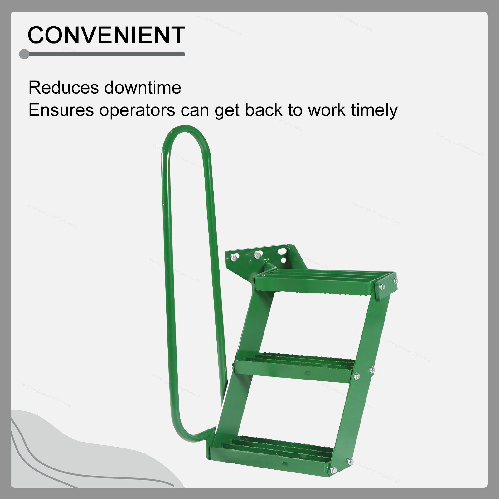 For John Deere 4050 4240 4430 4630 4440 4230 Step Stair Kit W/ LH Handrail