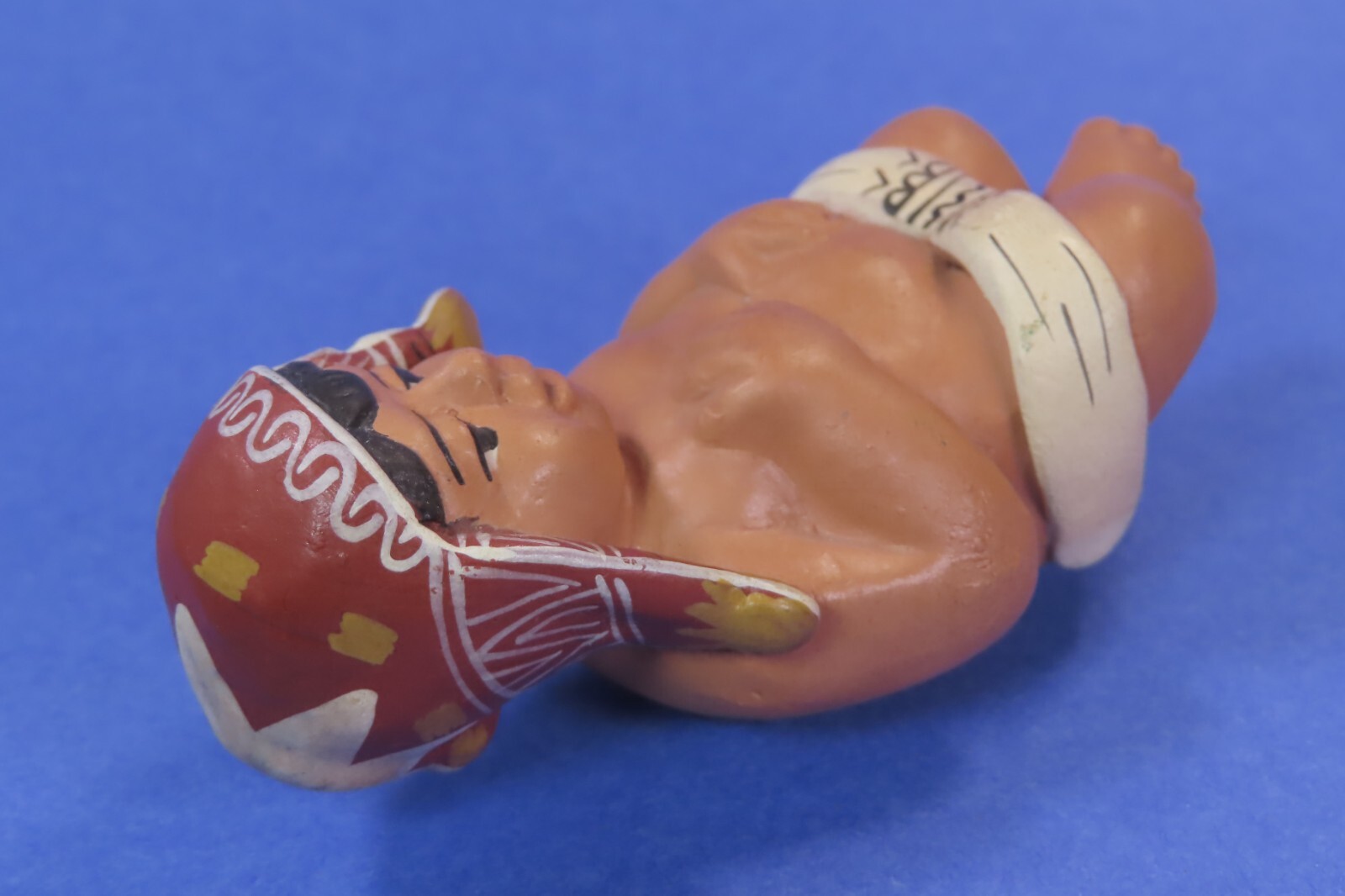 Vintage Peruvian Nativity Baby Jesus Terra Cotta Pottery Replacement pc 4"