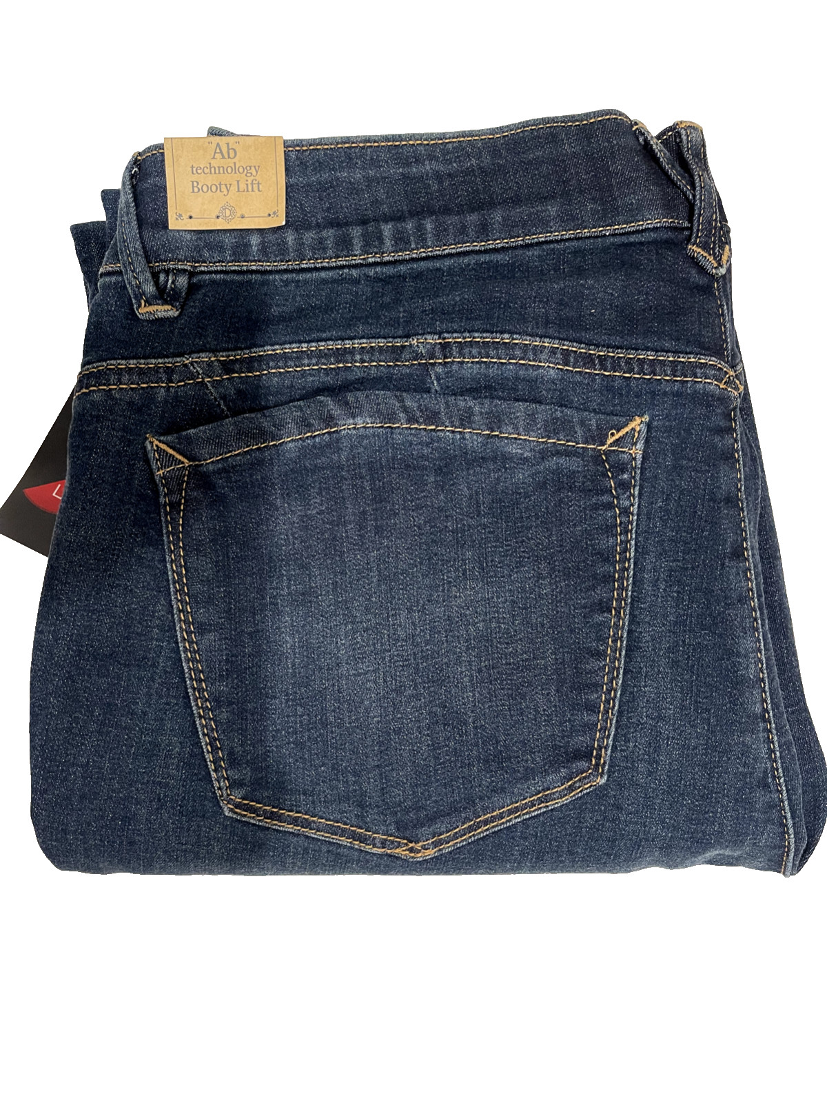 NEW WITH TAGS DEMOCRACY SIZE 14 STRAIGHT LEG BLUE DENIM JEANS