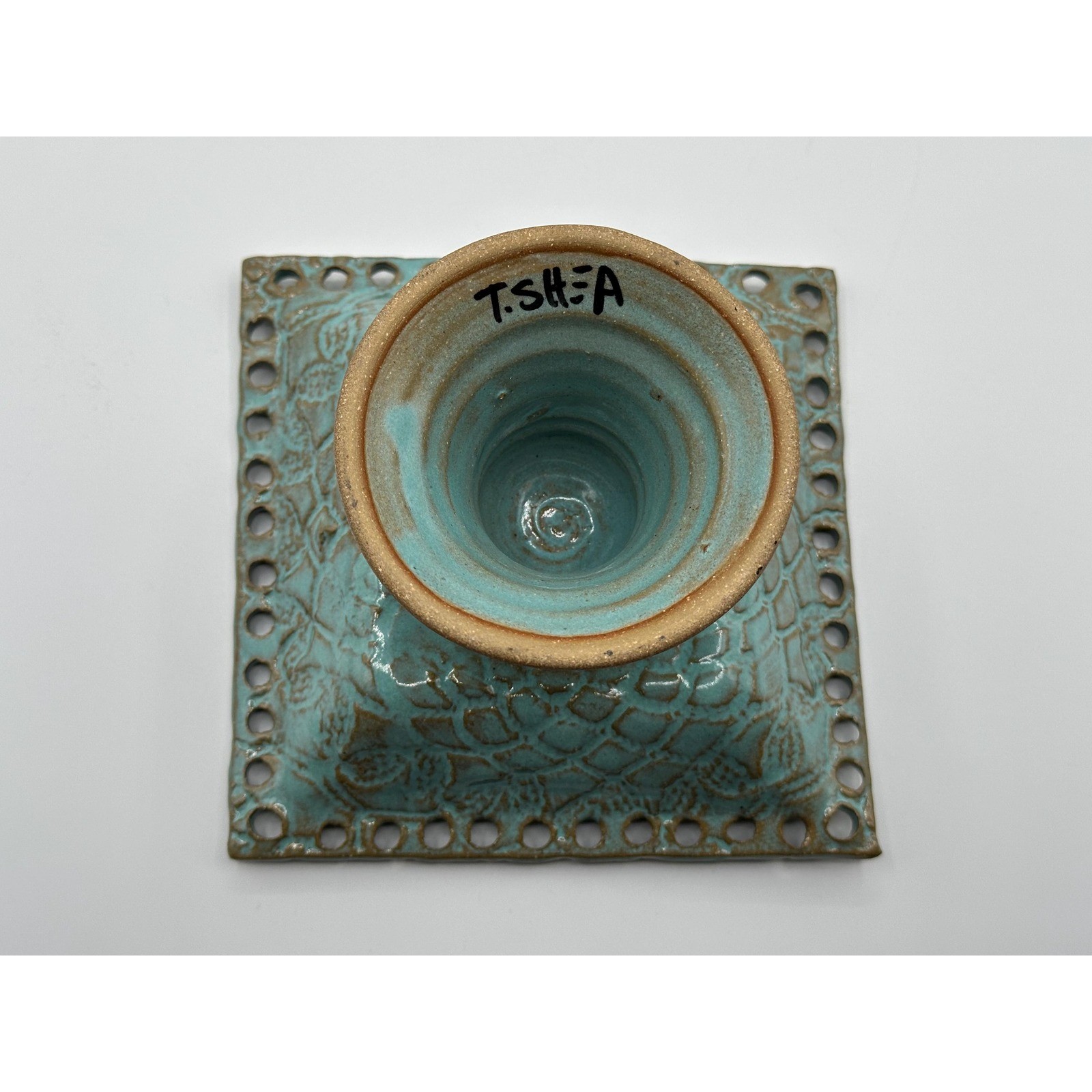 Tracy Shea Ceramic Jewelry Stand – Handcrafted Pedestal Ring Organizer