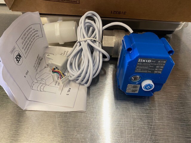 Morton Motorized Shut-Off Valve 7379785 Use with Morton Wi-Fi Water Softeners