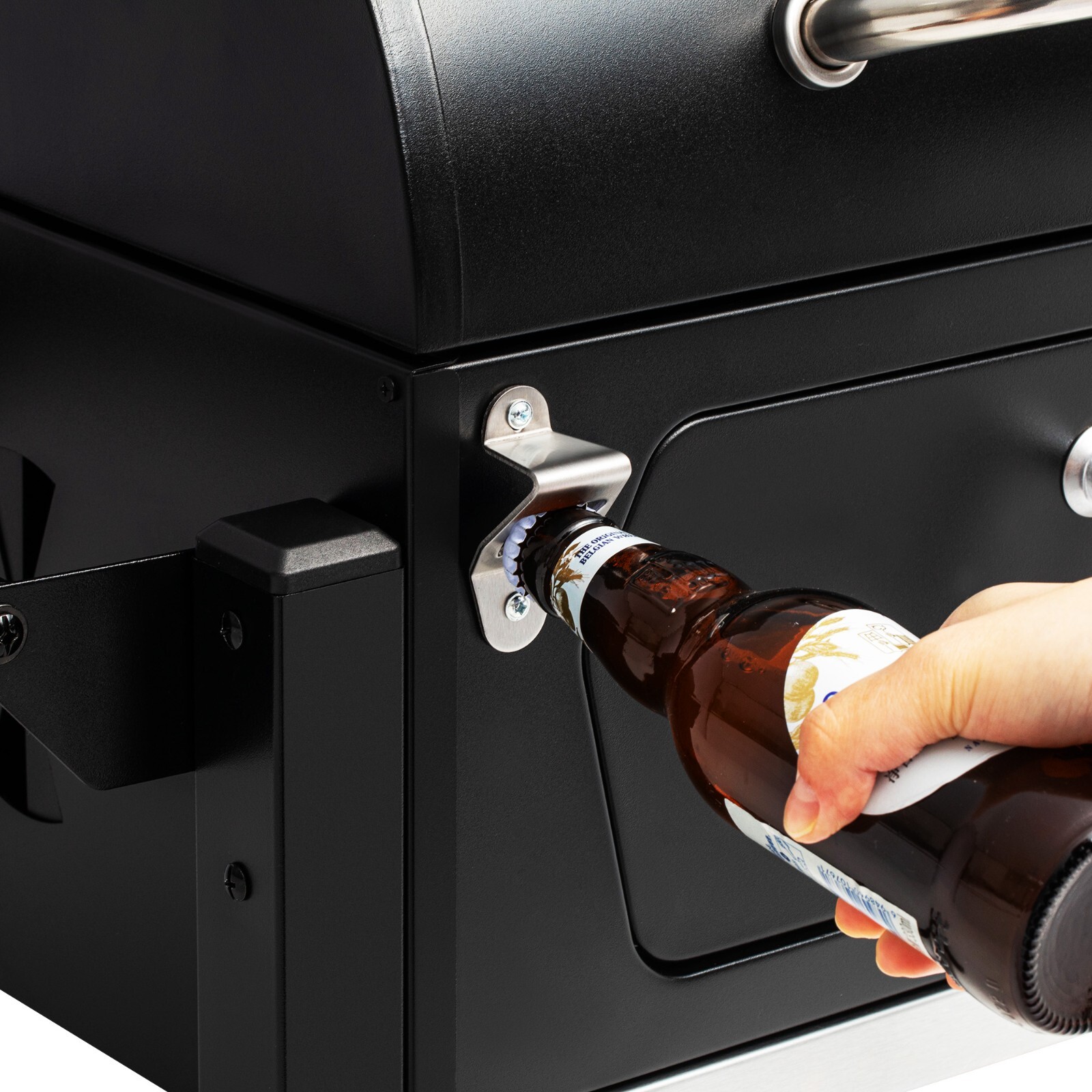 Royal Gourmet Portable Charcoal Grill w/ Side Handle Outdoor Tabletop BBQ Cooker