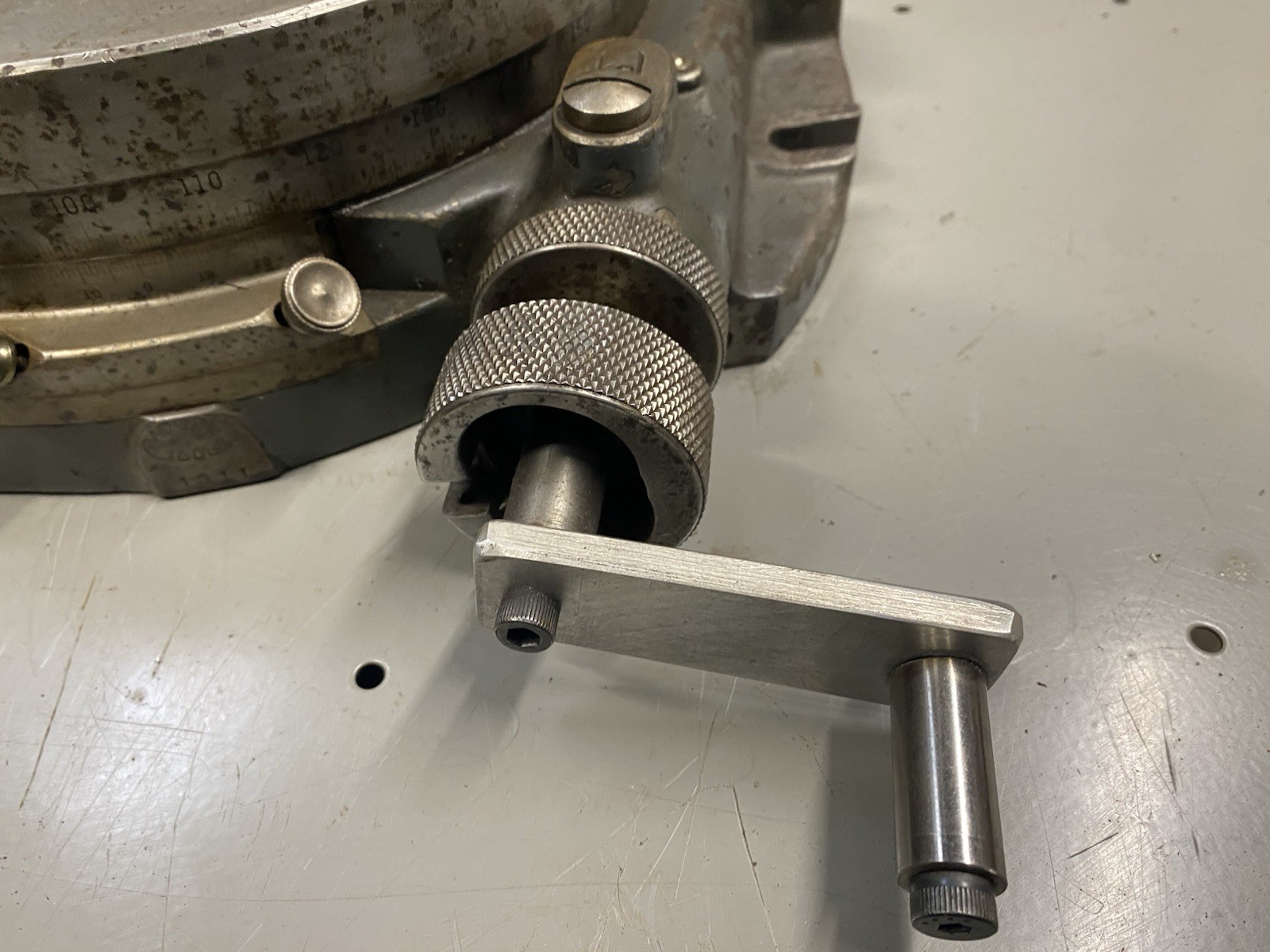 MOORE TOOLS T-SLOT ROTARY TABLE 10” Table 1311