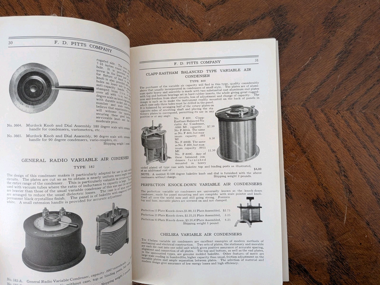 Pittsco Radio Apparatus Catalog No. 22