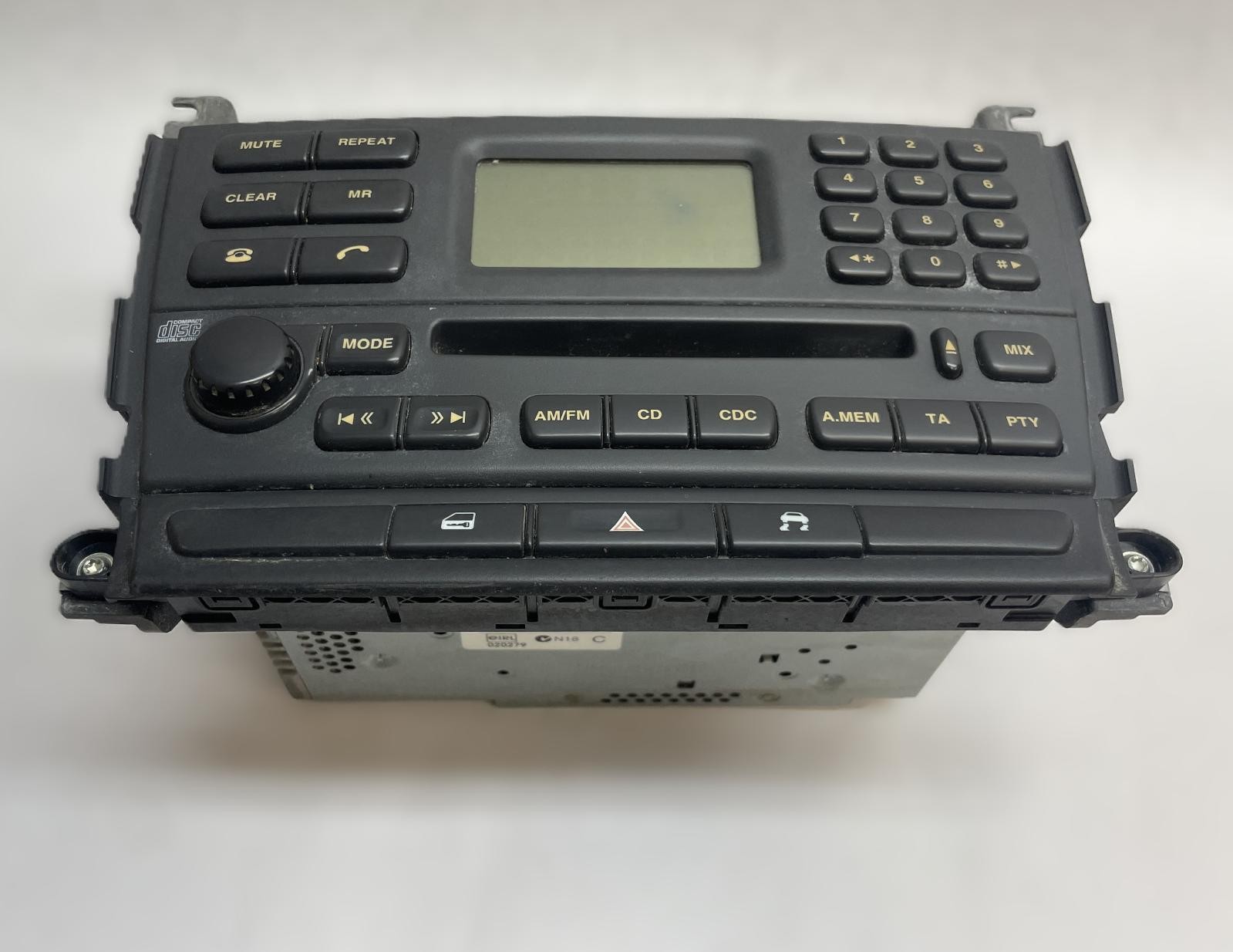 2003 JAGUAR S TYPE Radio Receiver from VIN M45255 (AM-FM-stereo) CD player OEM