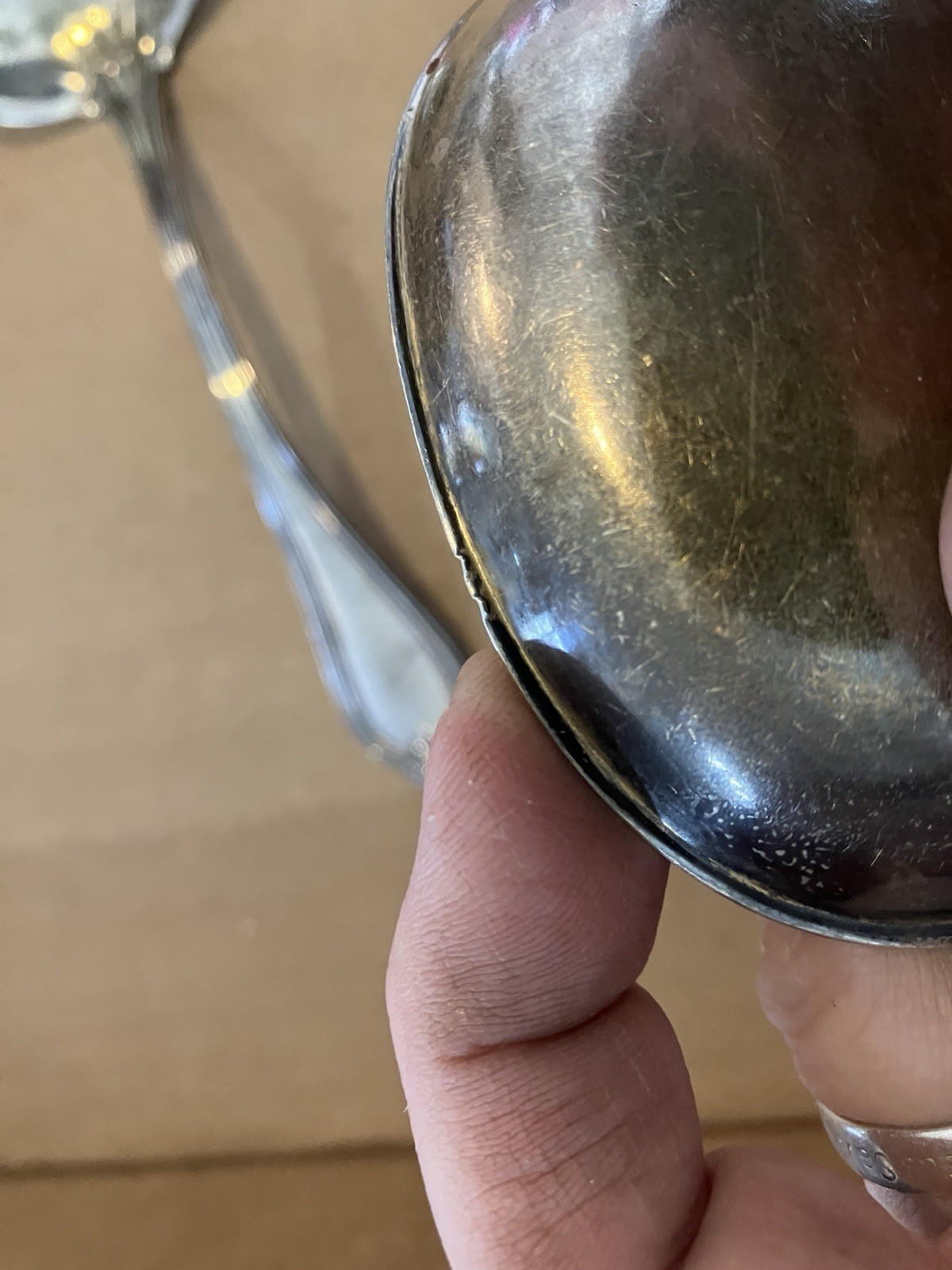 2 Towle Sterling Paul Revere Serving spoons 153 G SCRAP Value $366