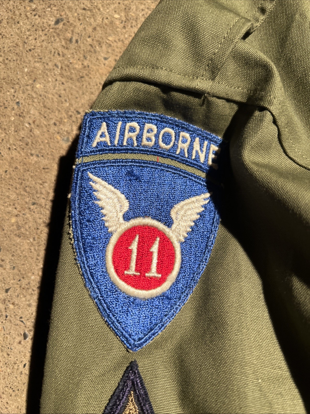 Korean War US Army 11th / 187th Airborne M-1950 Field Jacket (FF530