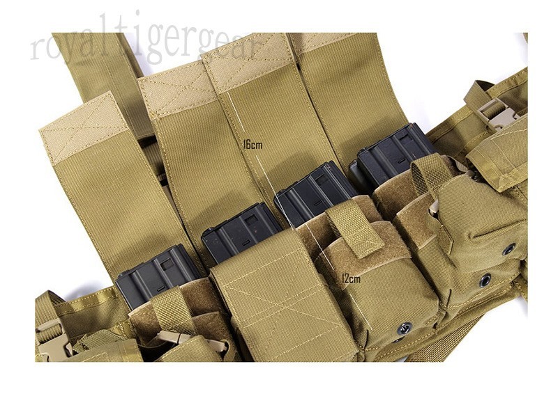 FLYYE LBT 1961A Chest Rig Plate Carrier Vest – Ranger Green OD Khaki
