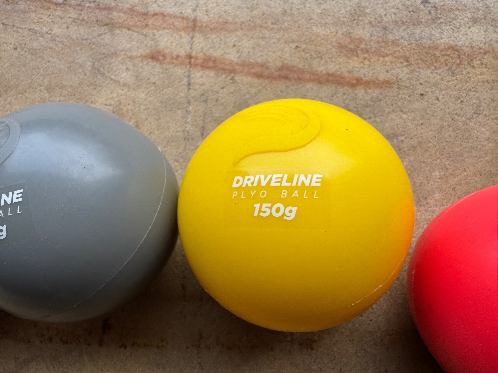 Set Of 5 Balls - Driveline Plyo Weighted Balls - Used