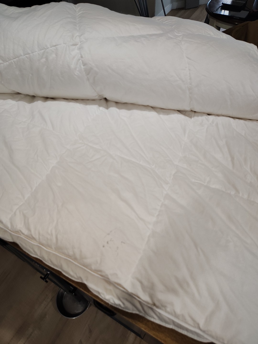 Parachute King/Cal King Lightweight Down Quilt/Duvet Insert