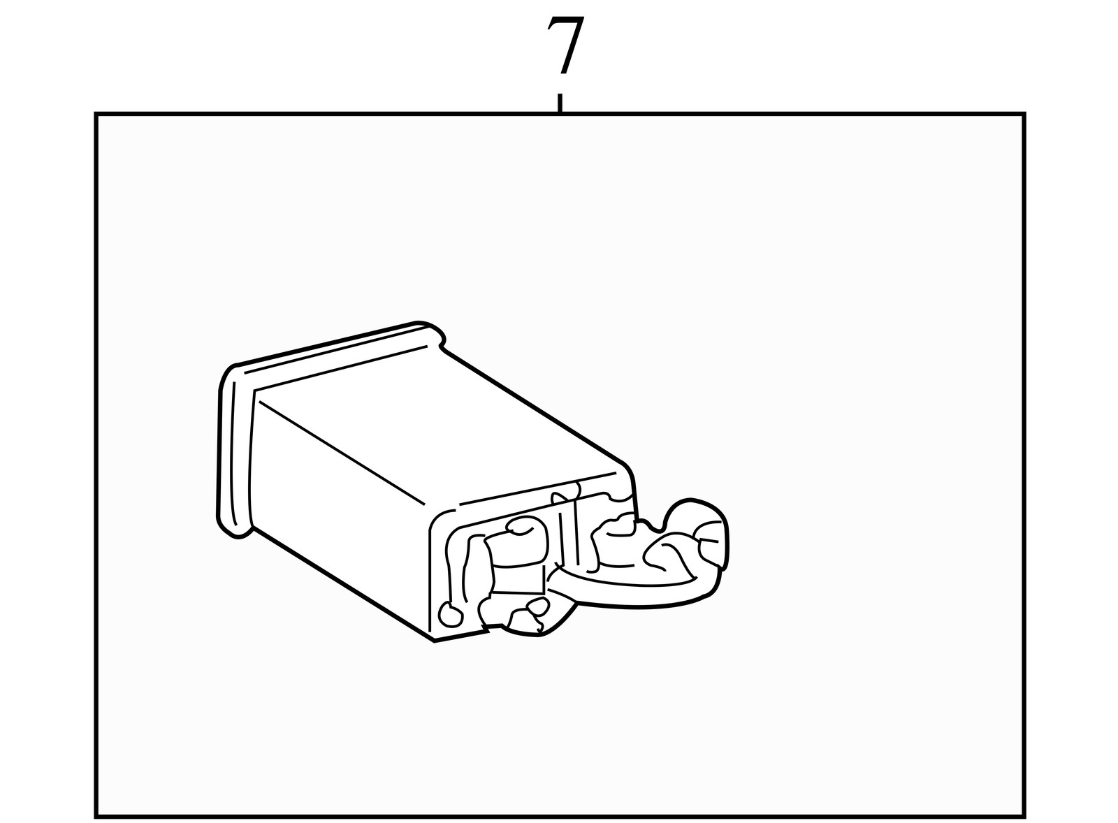 2001-2008 Toyota Sequoia Vapor Canister OEM