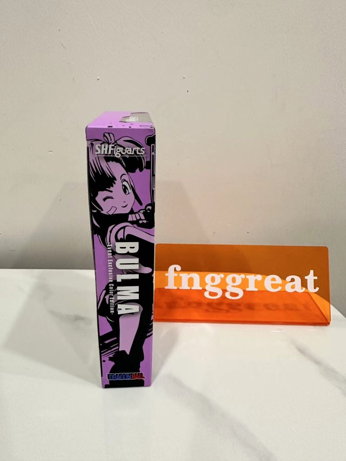 Bandai SHF SH Figuarts Dragonball "Bulma" Event Exclusive SDCC HK Limited 2019