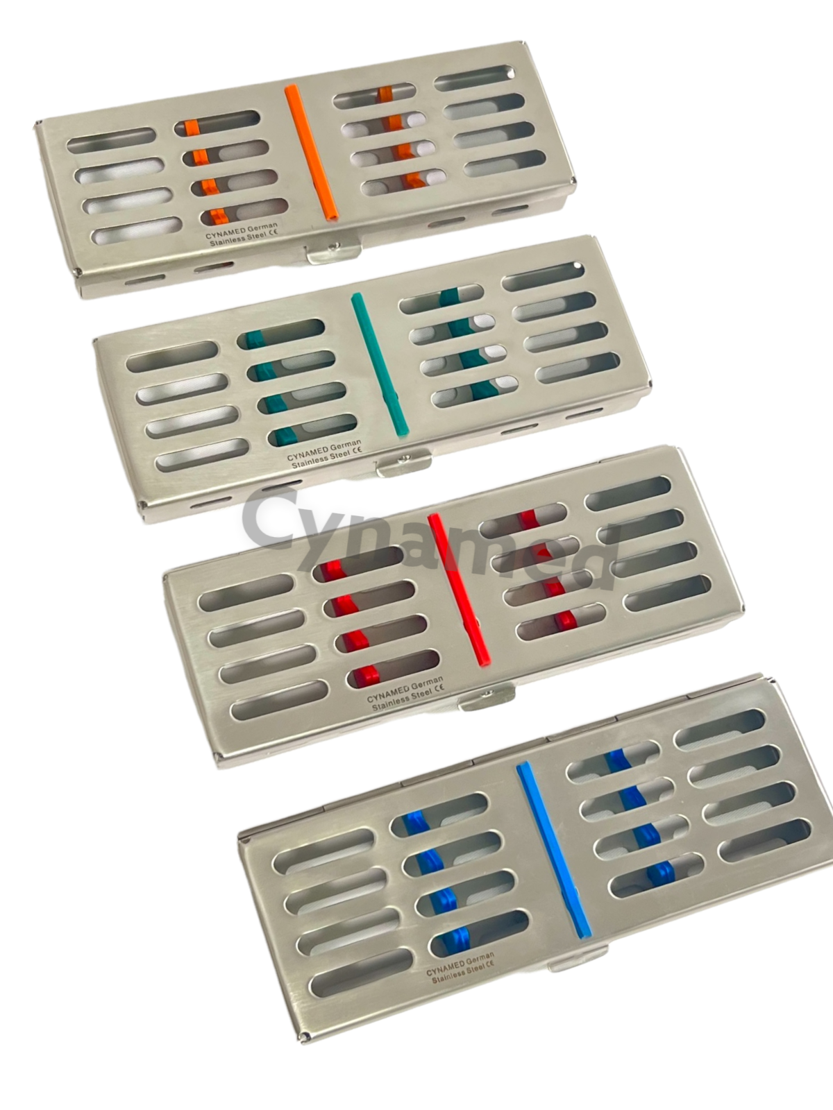 PREMIUM DENTAL AUTOCLAVE STERILIZATION CASSETTE RACK BOX TRAY FOR 5 INSTRUMENTS