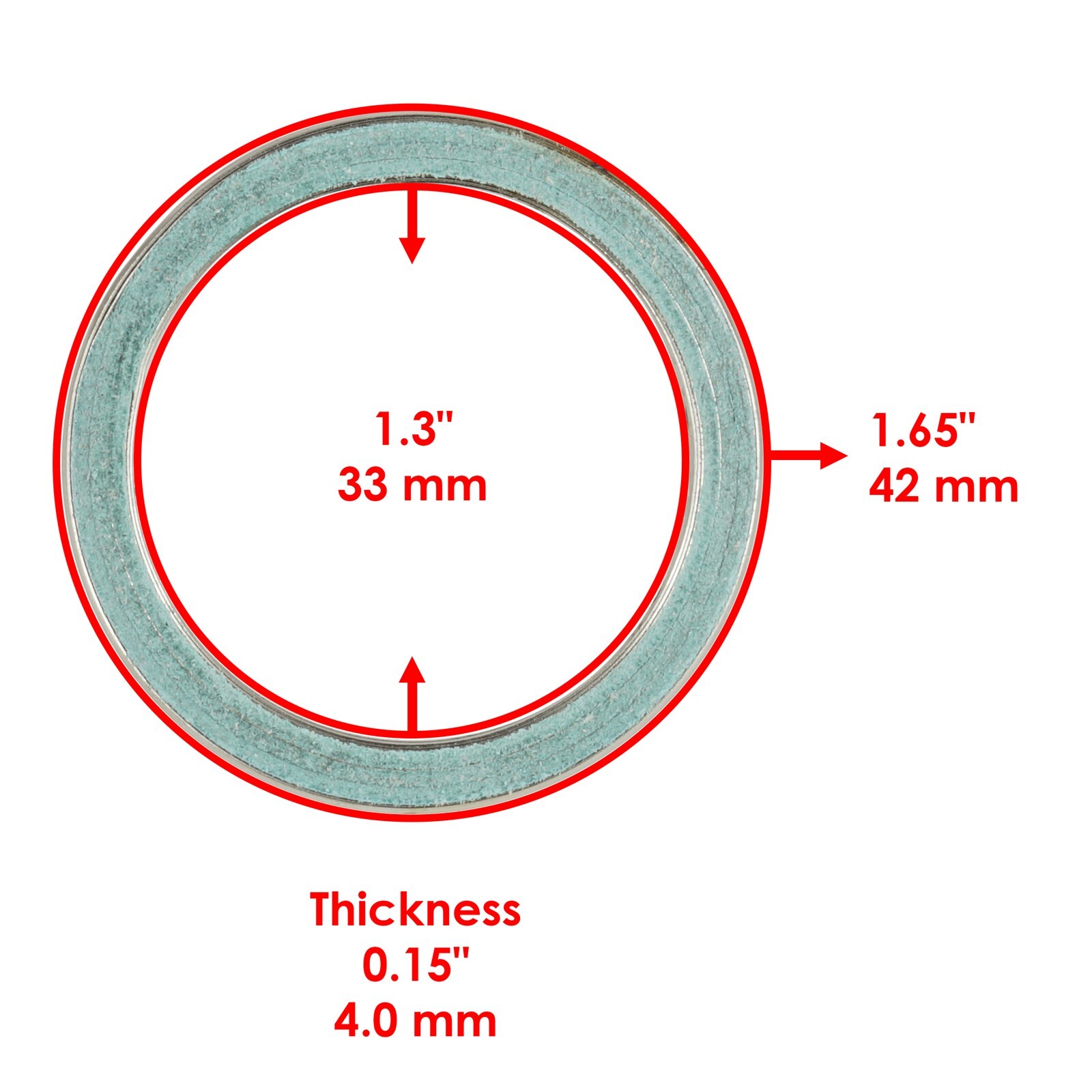 Caltric Exhaust Muffler & Pipe For Kawasaki Brute Force 650 KVF650D 4x4 2005-13