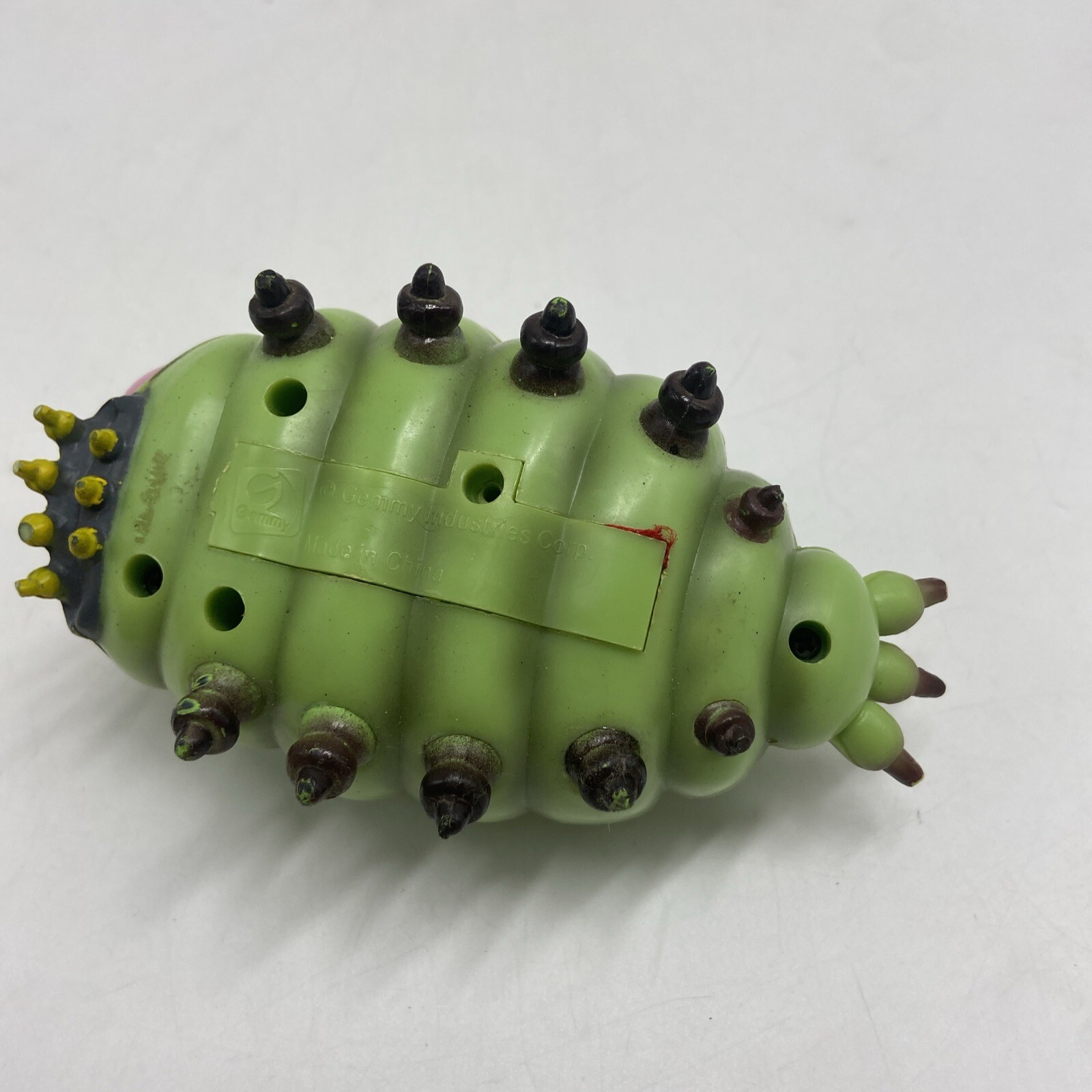 Mini 5" Gemmy Magnificent Maggot Flashlight Works Rare