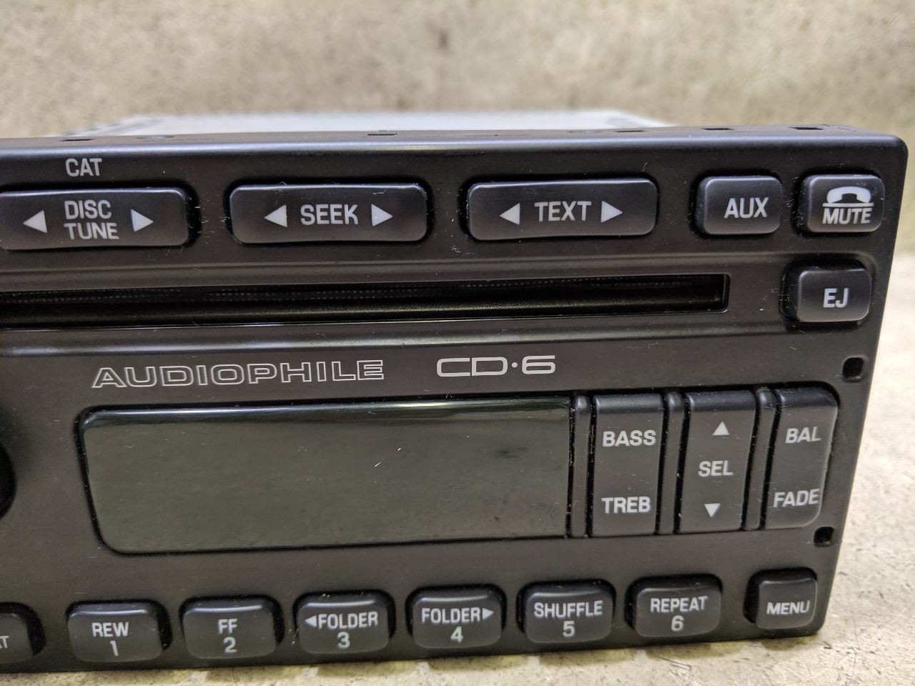 Stereo Radio AM FM CD 6 Disc AUDIOPHILE Fits 06-07 FORD ESCAPE b179-204269