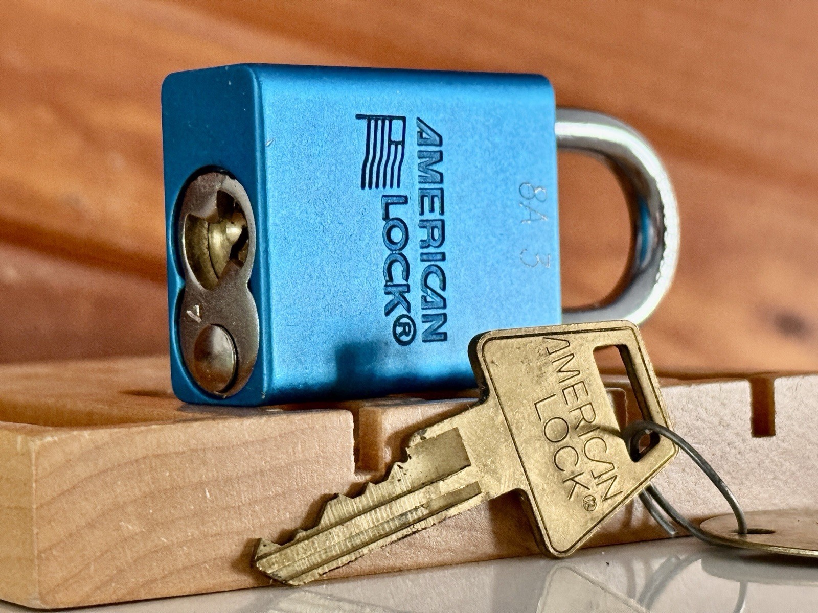 American Lock 1100 Series Padlock W/ Key Locksport Locksmith Collector