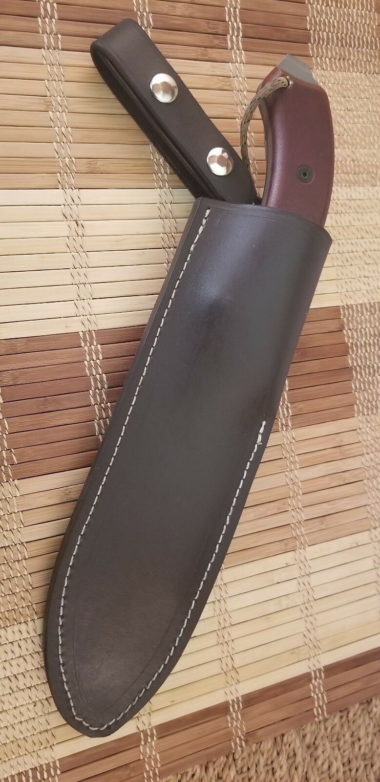 JT Custom Leather Sheath ONLY NO Knife Blade Blank TOPS TAHOMA FIELD BECKER BK7