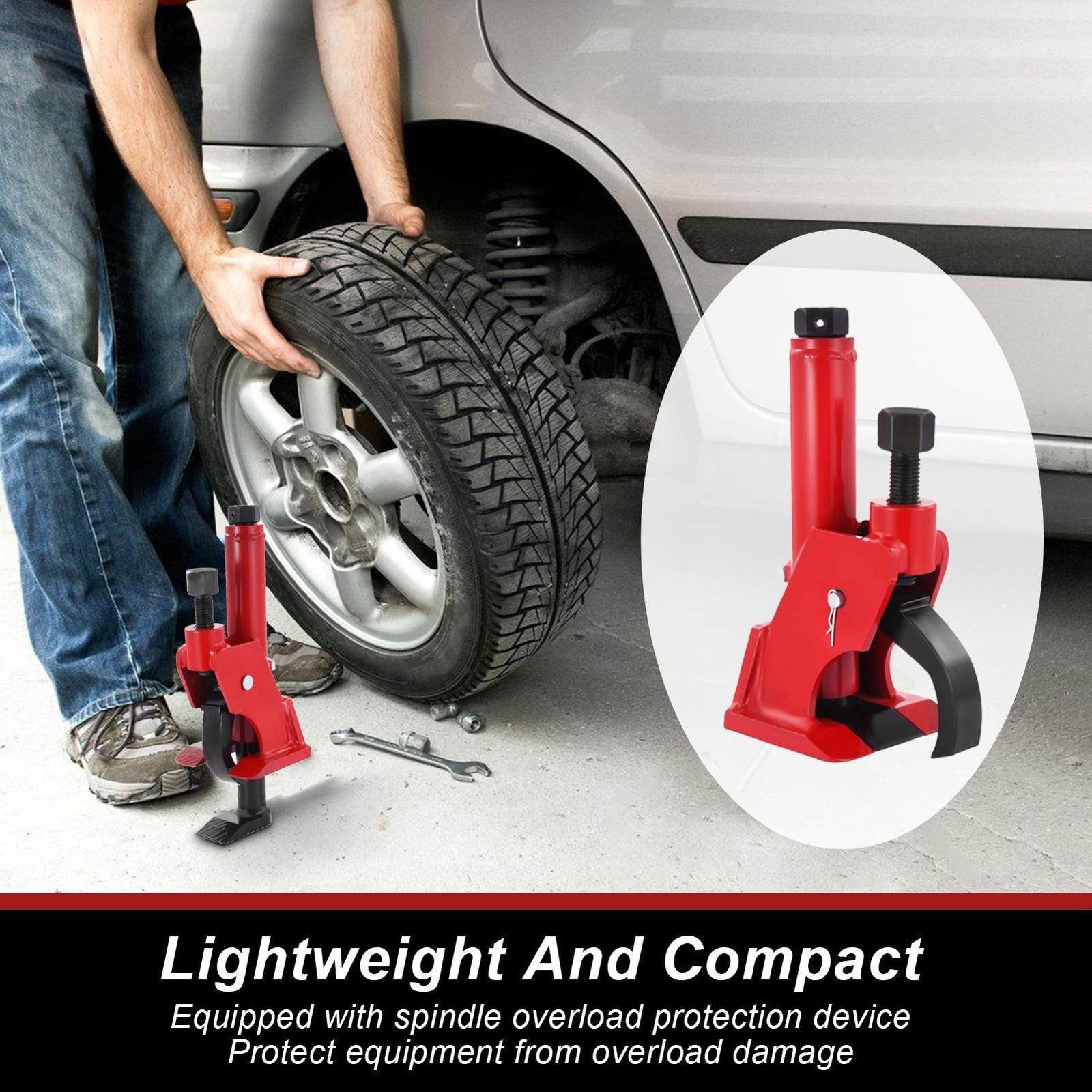 Manual Tire Bead Breaker Tool Tire Repair for 38"-42" Car Bus Truck ATV