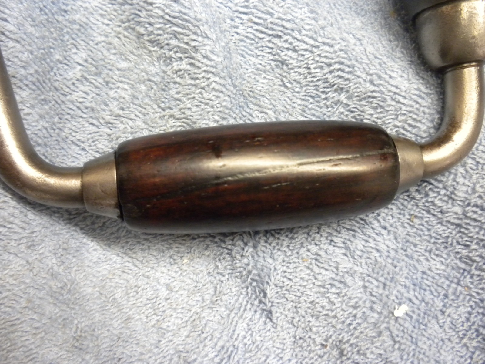 Vintage 8pc Sharp Auger bit set W/HSB & Co. 6" ratcheting brace Work Ready