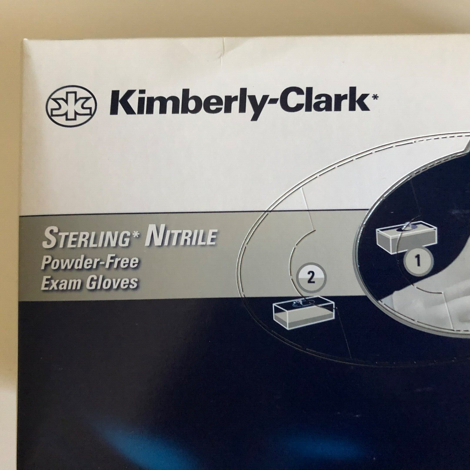2000 Count Case - Kimberly Clark Nitrile Exam Gloves Size Large Exp. 11/2024