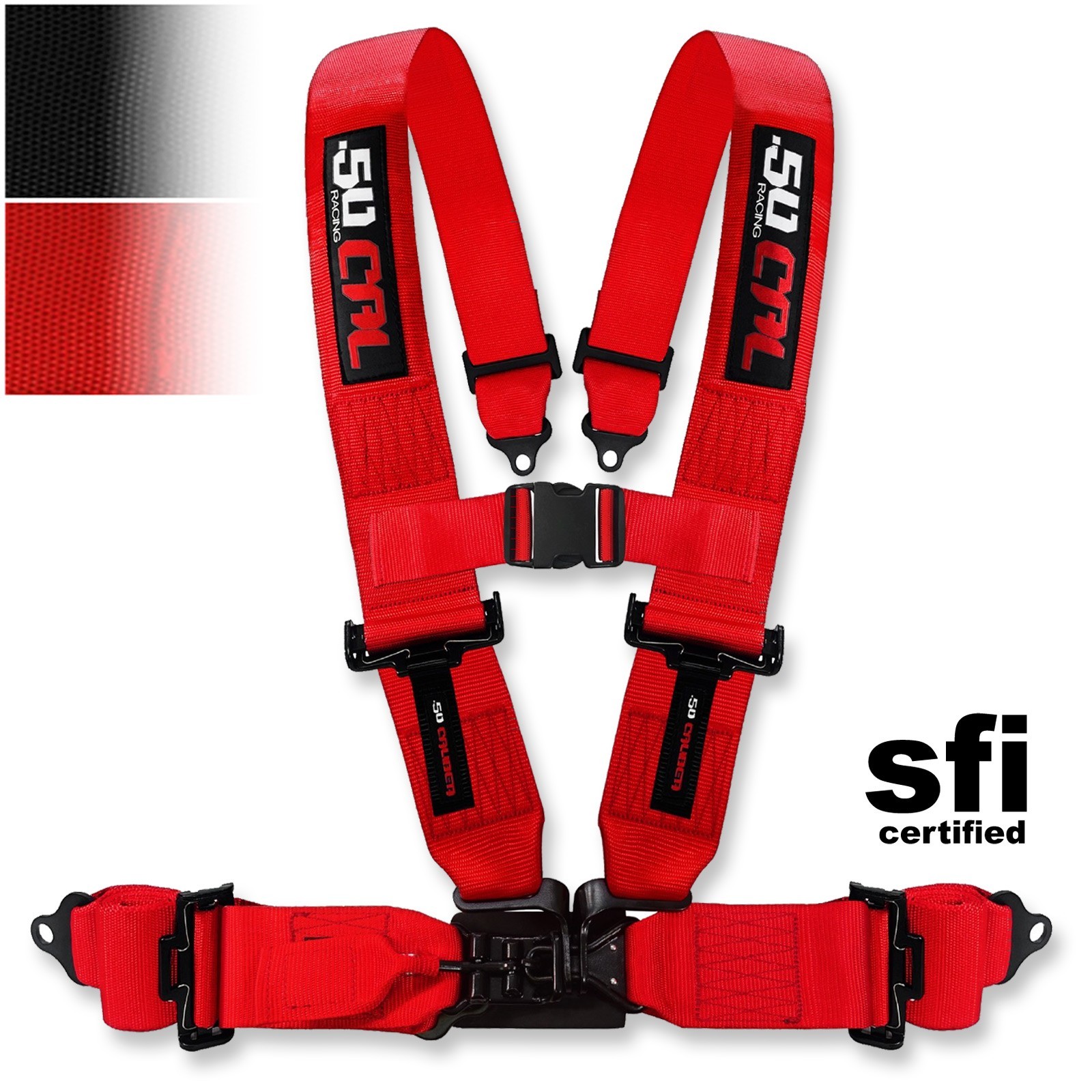 5 Point Racing Harness SFI Approved Off-Road Competition Buggy UTV SxS Desert