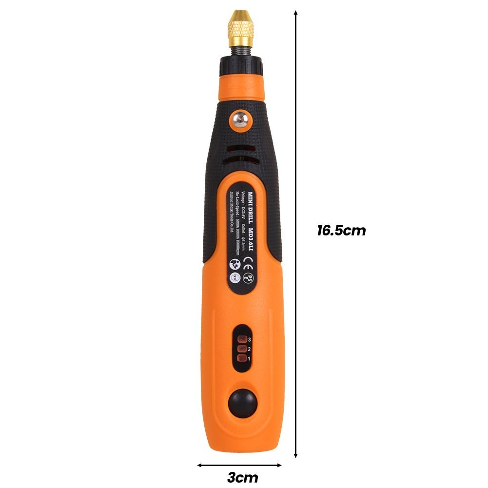 Mini Cordless Rotary Tool USB Rechargeable Three-Speed Electric Grinder Pen Set