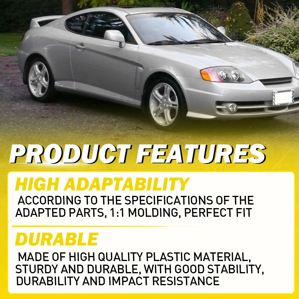 Pair Inside Door Handle Driver & Passenger Side For Hyundai Tiburon 2003-2008 PU