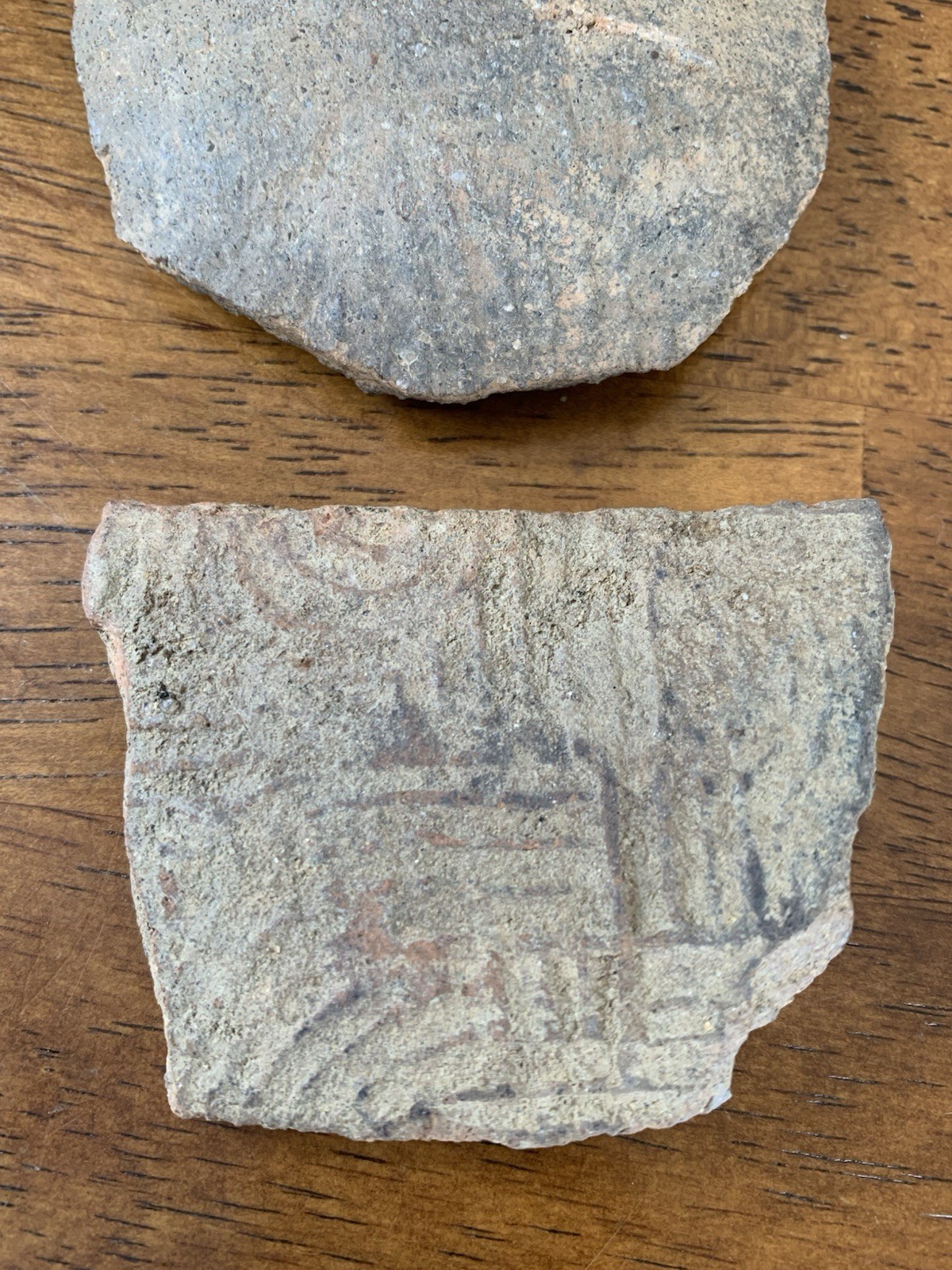 Authentic American Indian Artifacts Found Near Kingstree, SC pottery shards