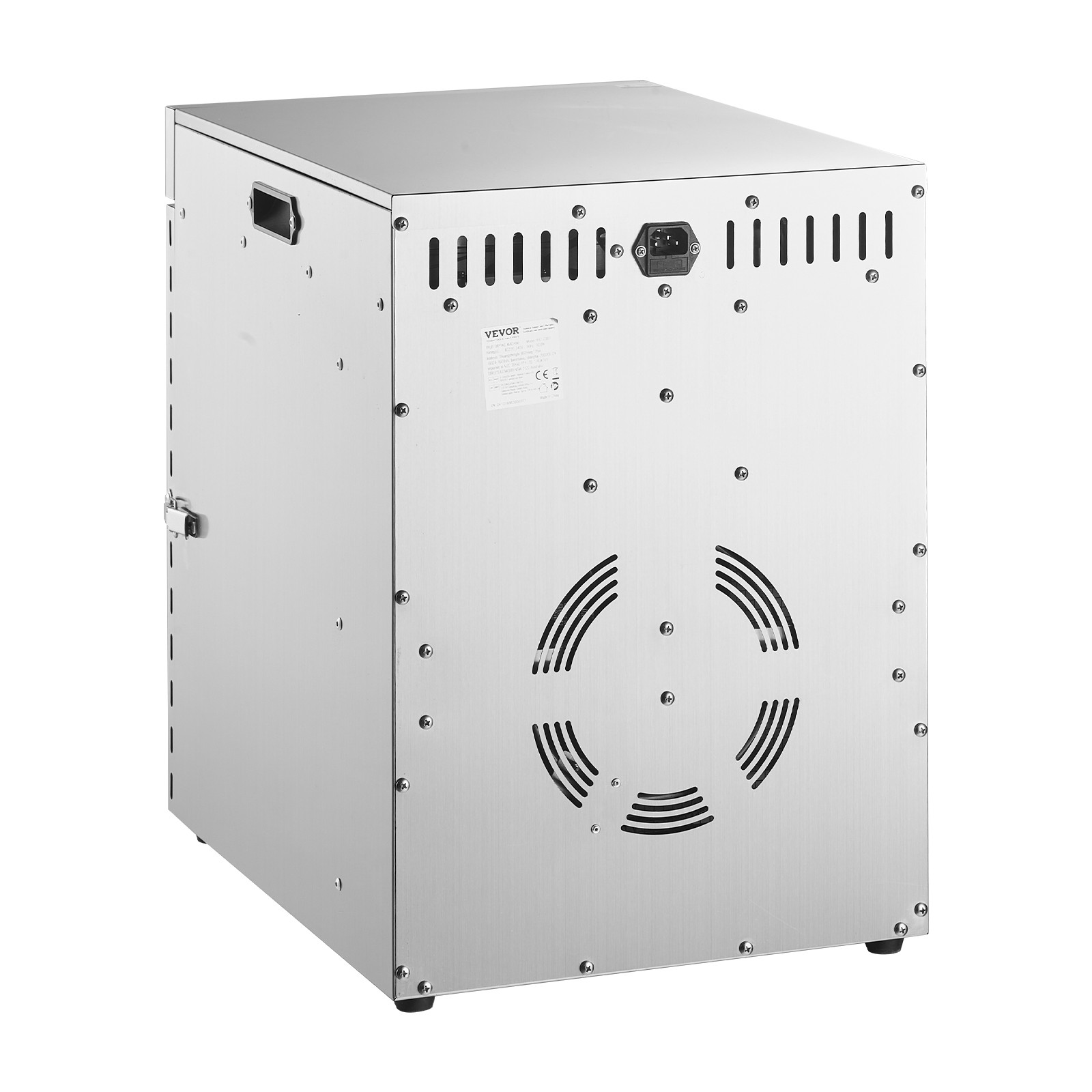 VEVOR 12 Trays Rotary Food Dehydrator Machine Stainless Steel 800W Jerky