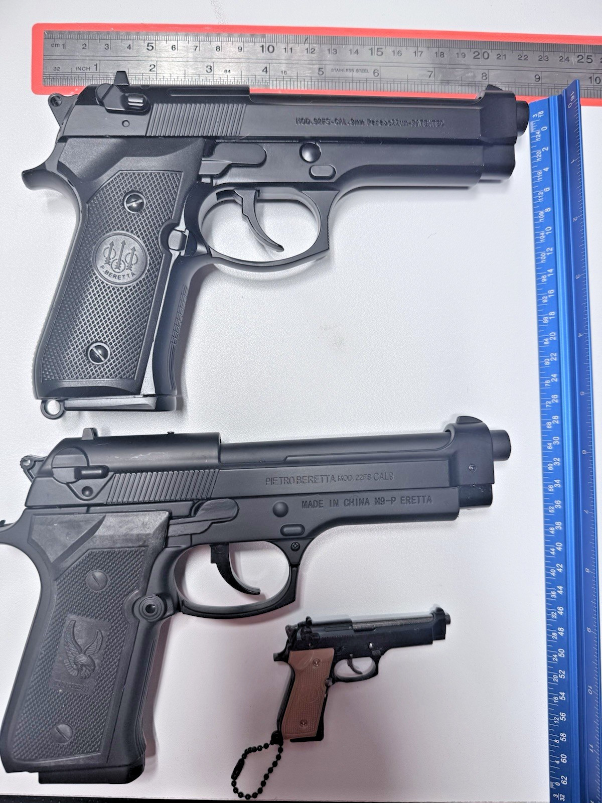 9mm M9 Beretta Jet Black Slide Action Gun Pistol Jet Torch Lighter USA 1:1 Big