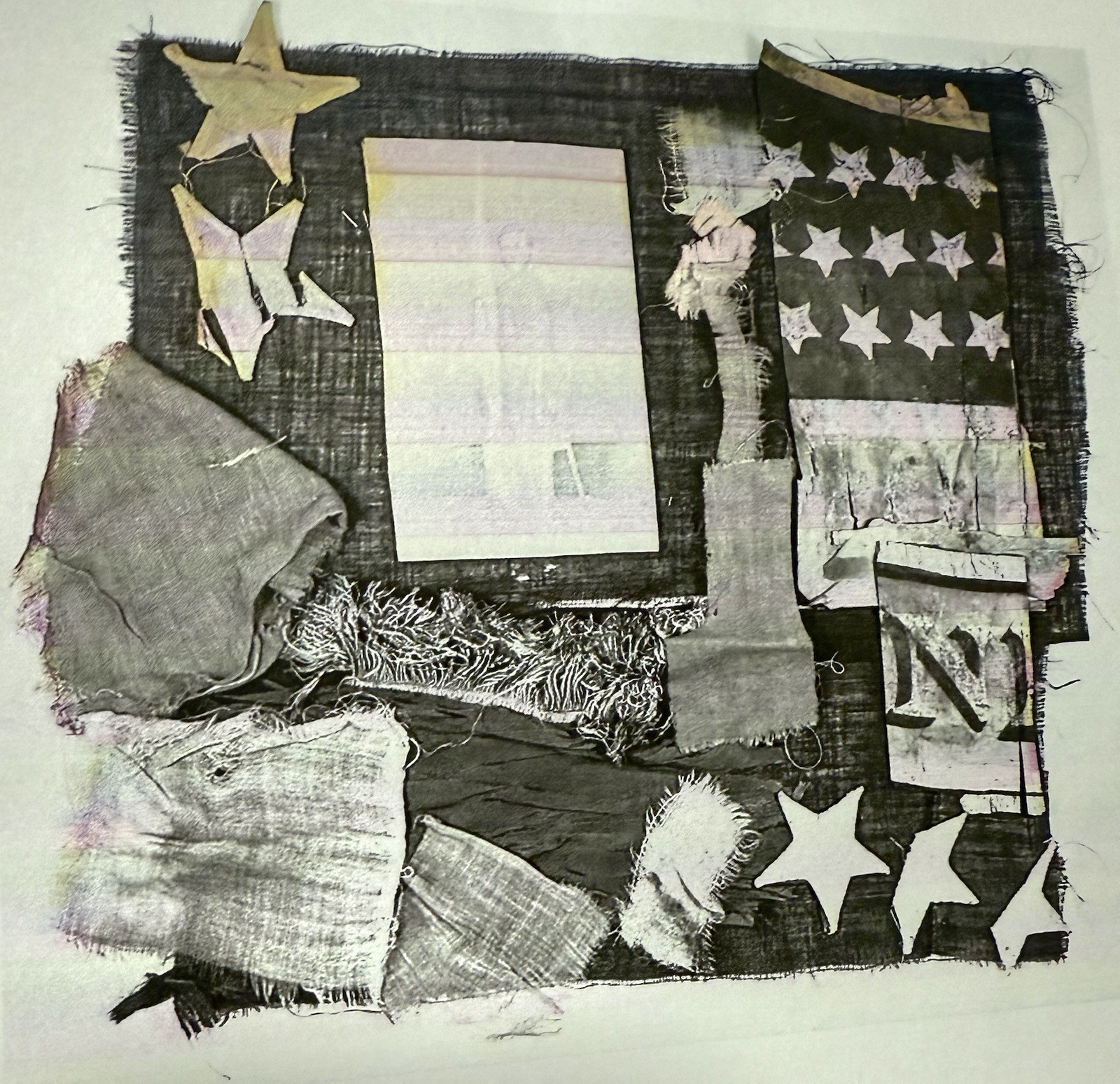 CIVIL WAR FLAG FRAGMENT LOT - EX-AUCTION PIECES (71st PA, Captured, + Others)