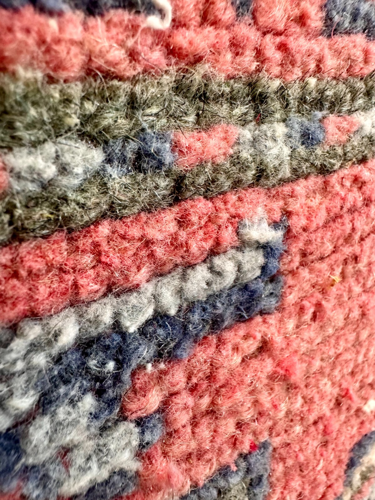 3x11 Pink Floral Vintage Runner, Turkish Runner, Handmade Wool Rug, Oushak Rug