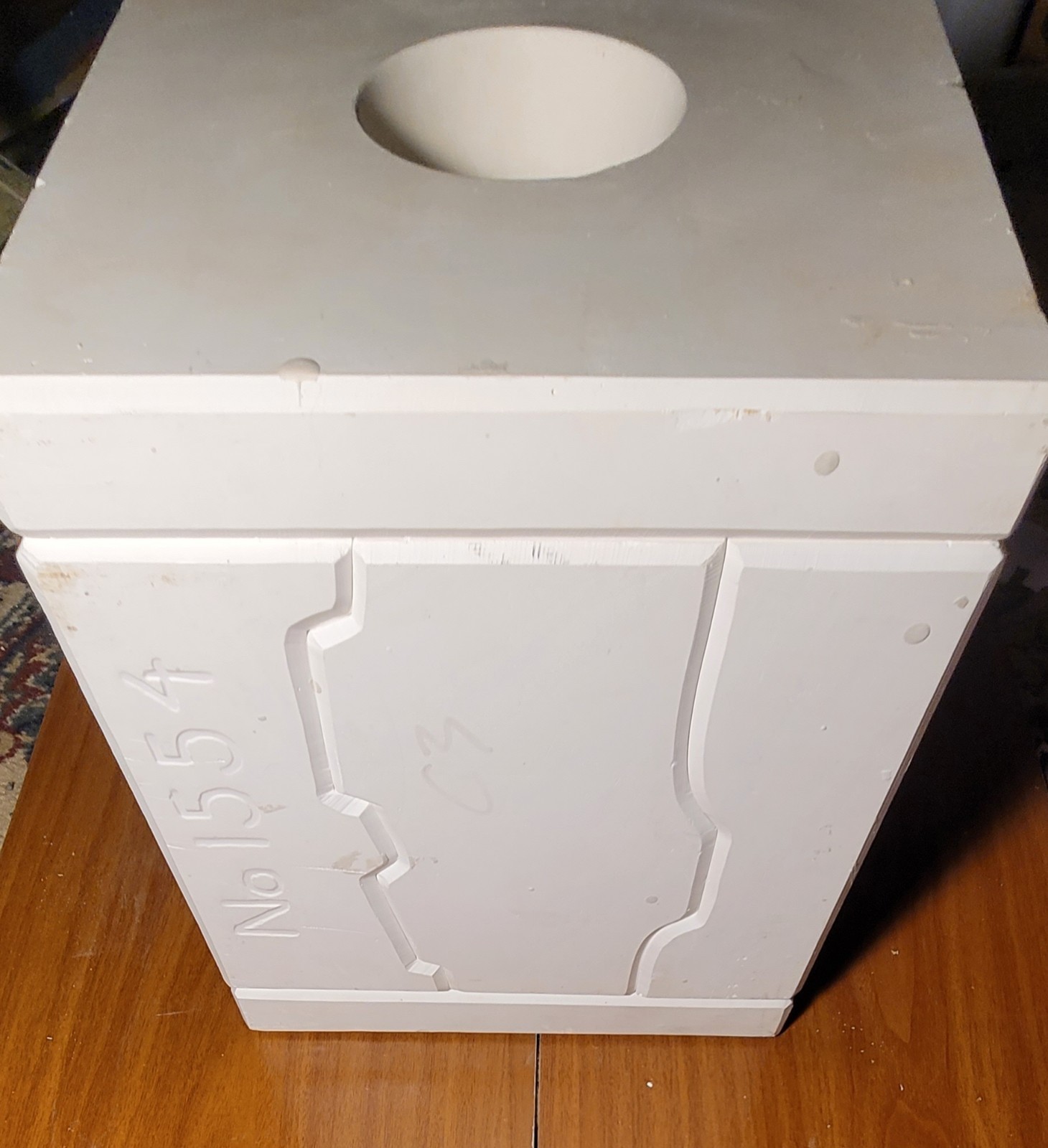 White Horse Ceramic Slip Casting Mold *Strawberry Planter* No. 10554