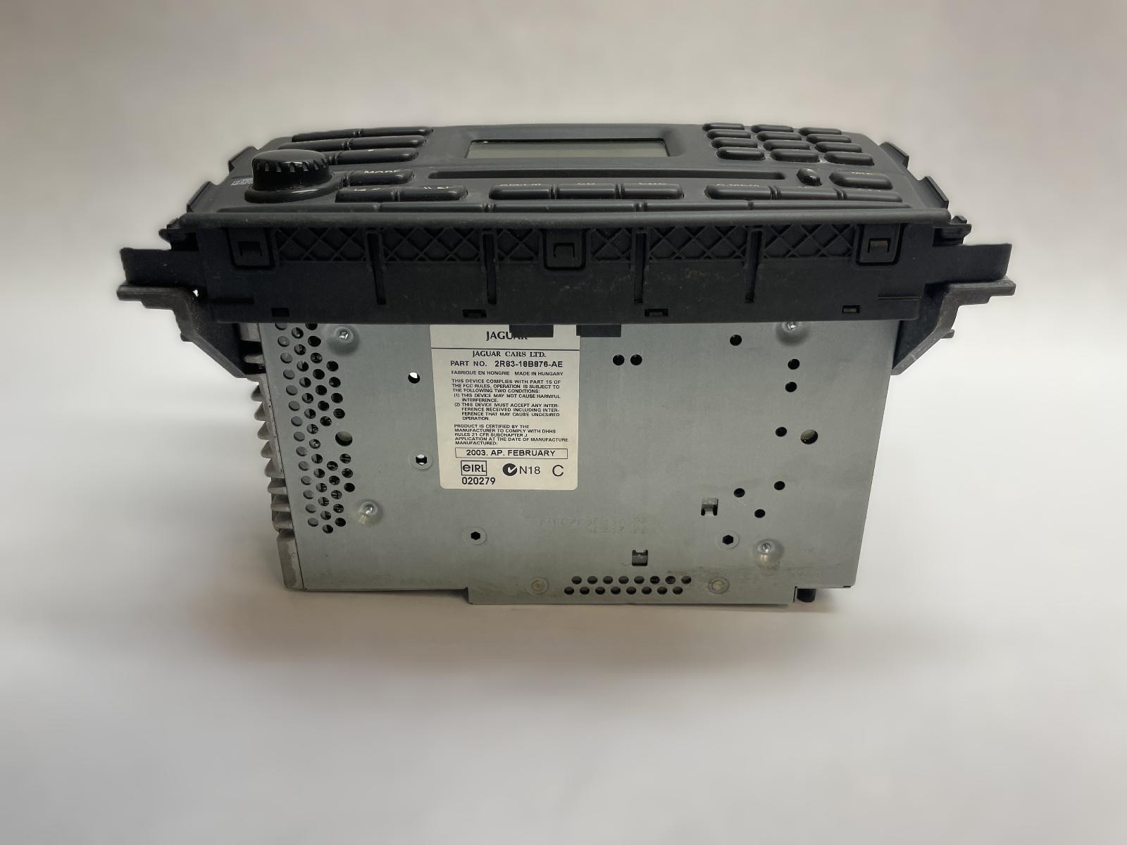 2003 JAGUAR S TYPE Radio Receiver from VIN M45255 (AM-FM-stereo) CD player OEM