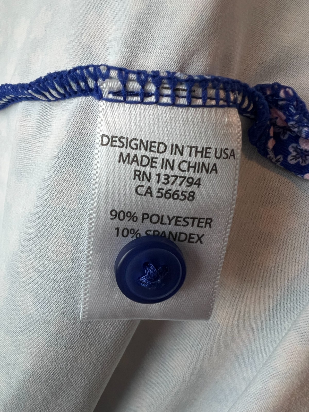 US Open LACC USGA 123rd Men's XL Purple Floral Golf Polo Shirt