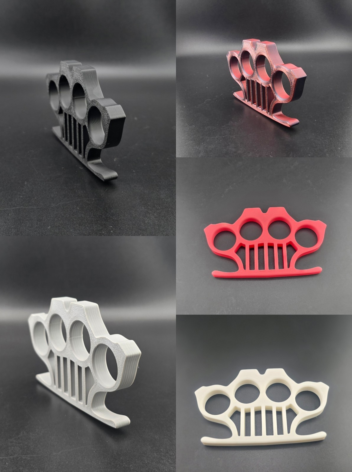 Plastic Finger Multi Tool Edc Gift Toy Hand Punisher Prop 3D Printed FREE SHIP📬